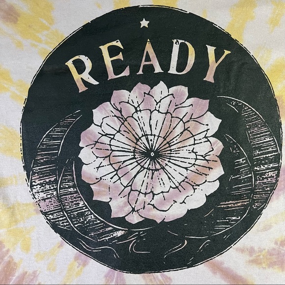 Online Ceramics Ram Dass I Am The Bliss Of The Universe Butterfly Tie Dye Tee - Picture 6 of 8